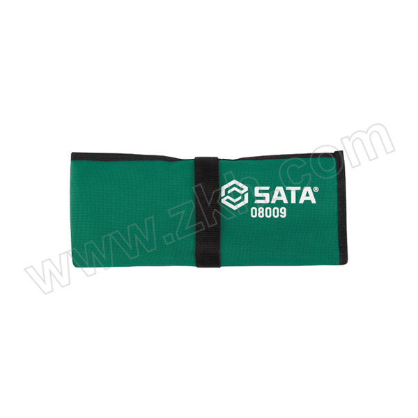 SATA/世达 公制全抛光双开口扳手组套(挂袋) SATA-08009 8件 5.5-24mm(挂袋) 1套