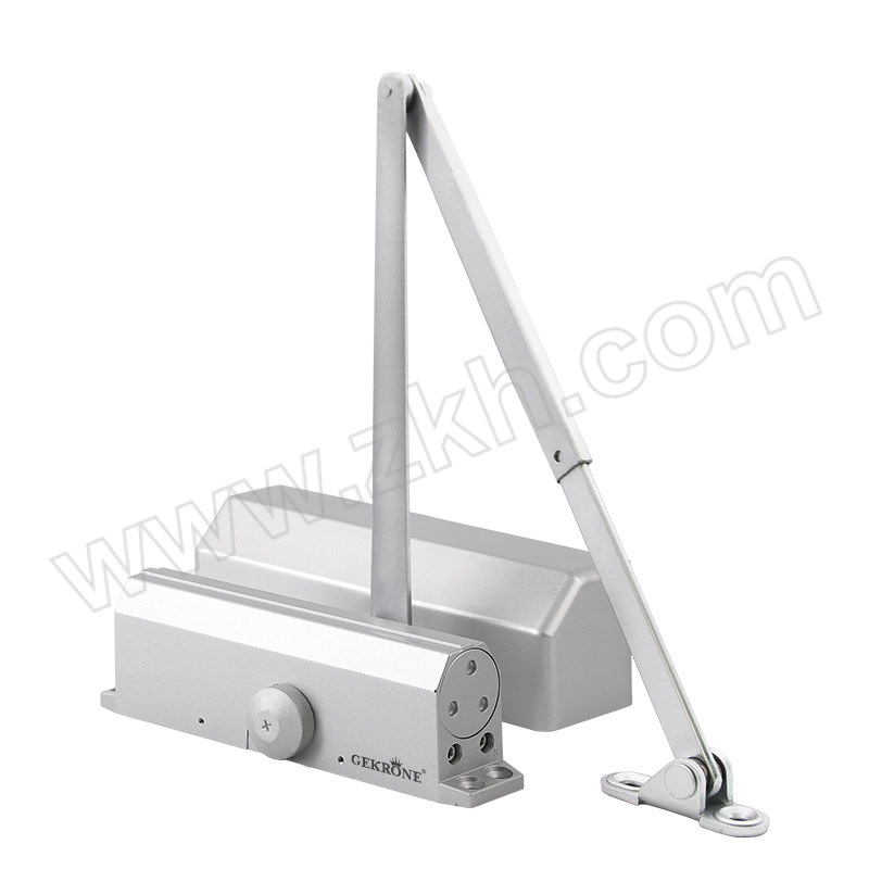 GEKRONE/德国皇冠门控 美标闭门器 H-4000 不定位 孔距230×19mm 主体尺寸246×44×70mm 1个