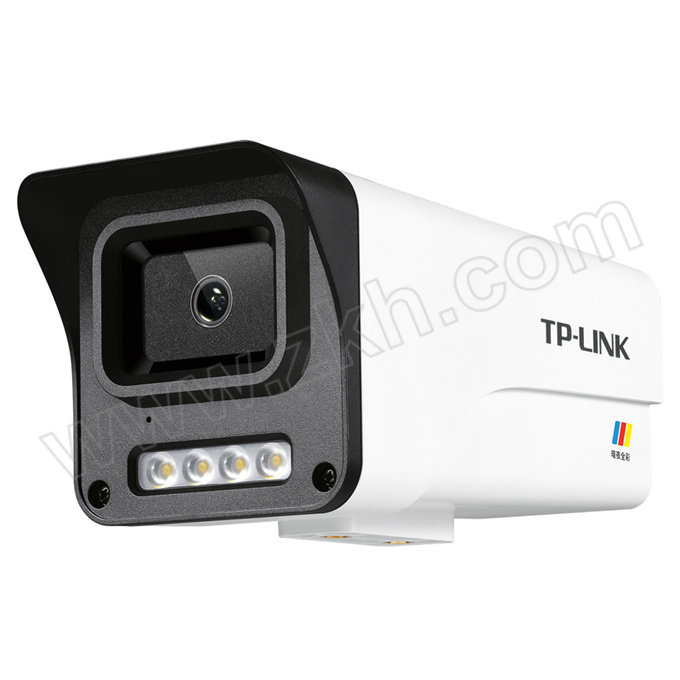 TP-LINK/普联 400万像素PoE筒型音频暗夜全彩网络摄像机 TL-IPC544EP-WB4 1台