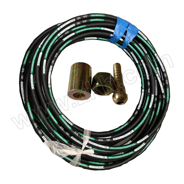 HUAERLI/华尔力 三层钢编高压油管总成 φ13III×φ24, L=20米 工作压力34MPa 两端20#钢M22*1.5D头 直D型 1根