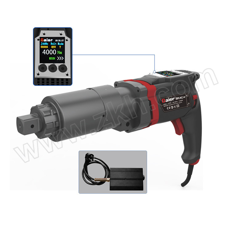 BAIER/拜尔 BRAC-S系列插电式直柄电动扭矩扳手 BRAC-S6000 1把/套 1套