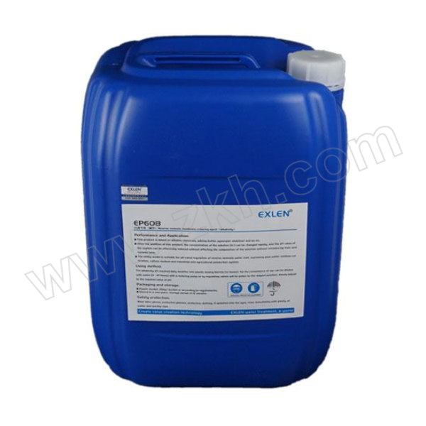 EXLEN/艾克 PH 调节剂 EP-608(碱性) 25kg 1桶