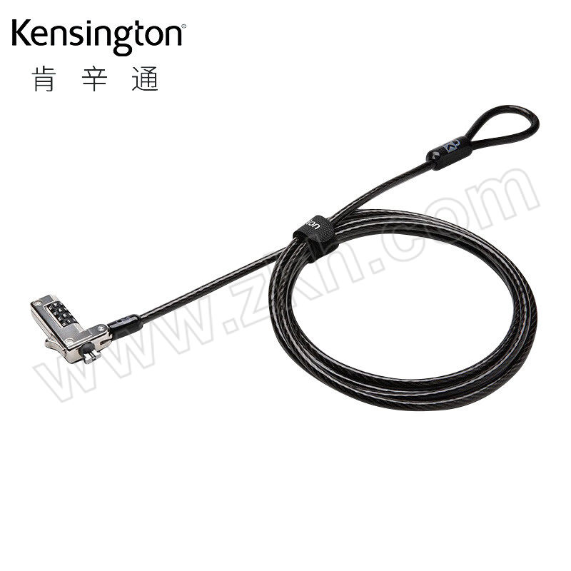 KENSINGTON/肯辛通 笔记本电脑锁通用密码锁标准线缆锁标准锁孔 K60600 1把