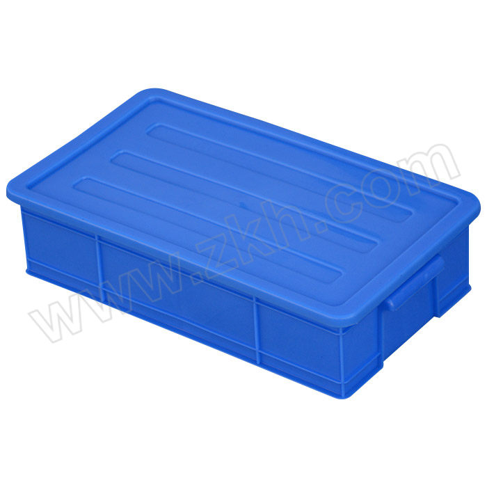 ARTKEY/工创 分格零件盒带盖 小二格带盖-蓝 350×200×85mm 1个