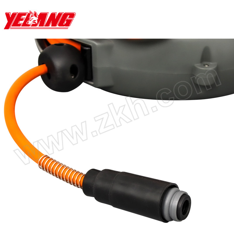 YELANG/野狼 自动伸缩卷管器(气水鼓) YL-B81220 8×12mm(5/16)橡塑复合夹纱管总长21m 1只