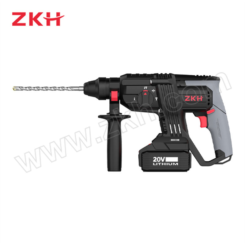 ZKH/震坤行 充电式无刷电锤 ZZC2404 24mm 4.0Ah 两电一充 1台
