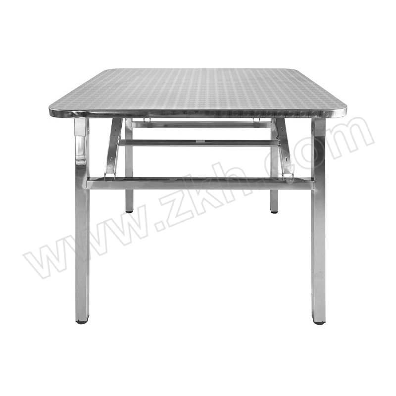 JINGWEI/京巍 201不锈钢折叠餐桌配4圆凳 JL307 800×800×720mm 桌子+290×290×460mm椅子 1套