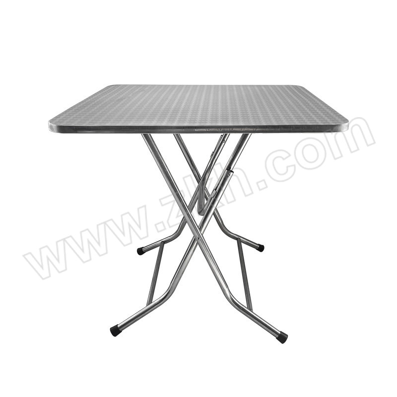 JINGWEI/京巍 201不锈钢折叠餐桌配8圆凳 JL313 1000×1000×720mm 椅子+290×290×460mm桌子 1套