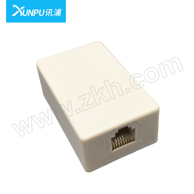 XUNPU/讯浦 电话机接线盒 XT-JXH01 分线盒 一端水晶头一段接线 一分一 1个