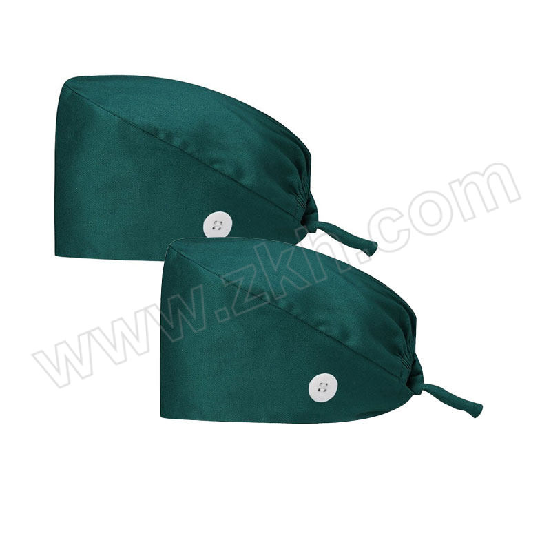 ALINIU/阿力牛 医院外科手术帽 ATB17 墨绿色 2顶 1包