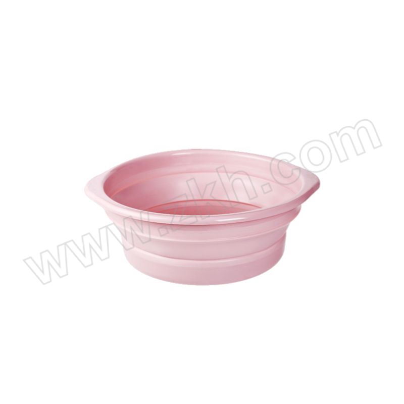 JUFUYUAN/聚福沅 折叠水盆 粉色中号 1个
