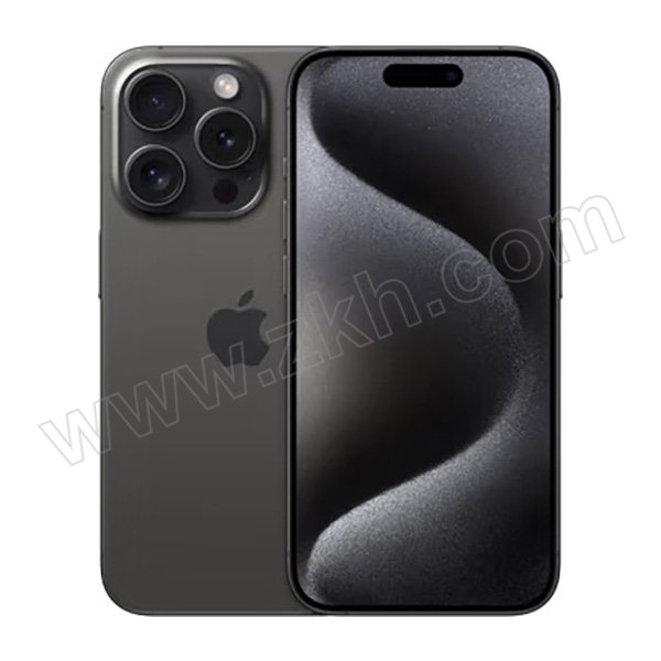 APPLE/苹果 手机 iPhone15ProMax(A3108) 256GB 黑色钛金属 支持移动联通电信5G 双卡双待 1台