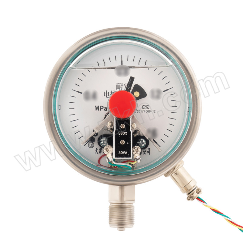 BEIFANGHUAQING/北方华青 不锈钢耐震电接点压力表Y100 Y100/0-1.0mpa/M20 1个