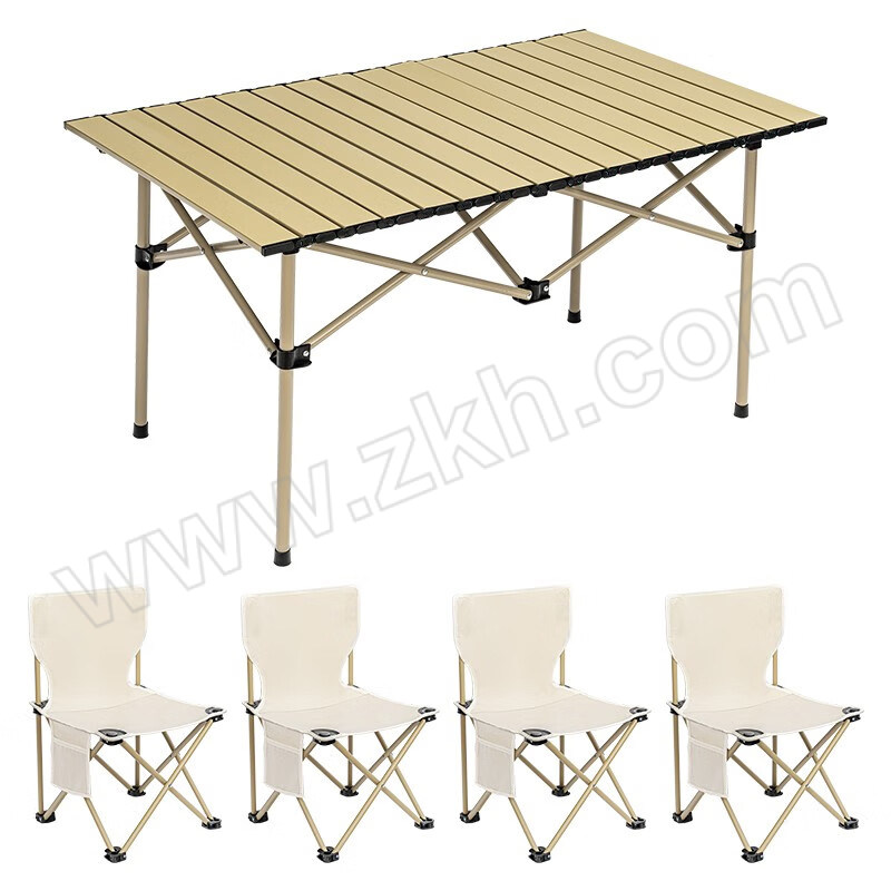 CHUANFENG/传枫 露营折叠桌子户外椅子组合套装 CZ-2005 桌子+4把椅子 1套