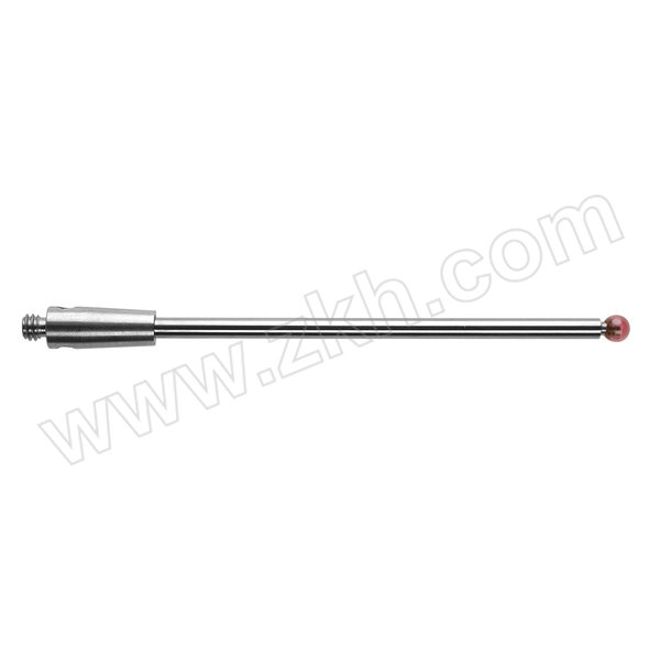 WCS/万宸晟 M2 2.0×40球型针 M2-2.0-40-WS 碳化钨测杆 红宝石测球φ2.0mm 测针总长度40.0mm 有效长度32.5mm 1根