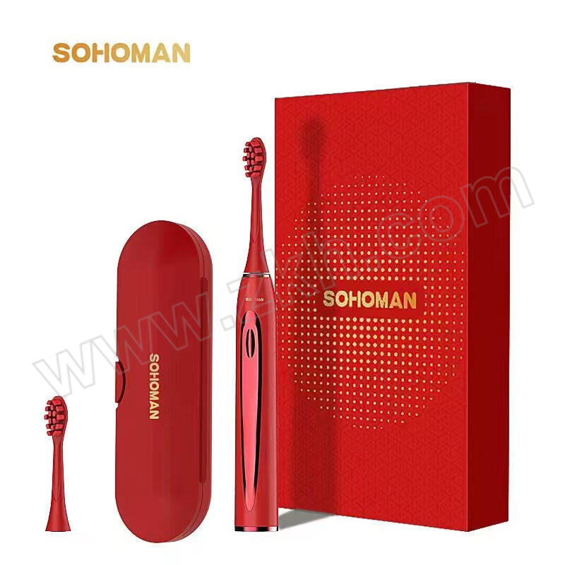 SOHOMAN/索哈曼 电动牙刷 Y2宝石红礼盒装 1把