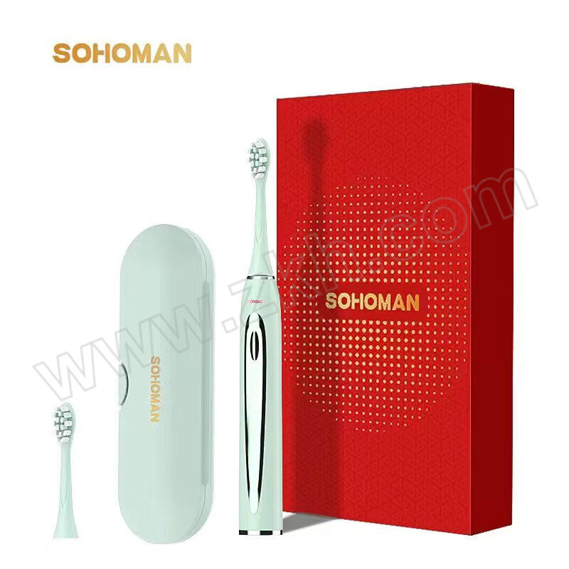SOHOMAN/索哈曼 电动牙刷 Y2宝石绿礼盒装 1把