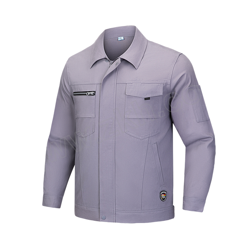 TOPRUI/拓普瑞 春秋季全棉长袖工作服上衣 M903 185/3XL 中灰色 1件
