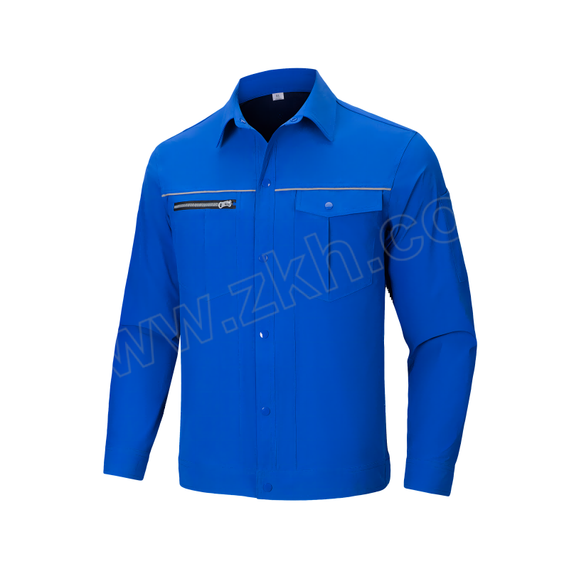 TOPRUI/拓普瑞 夏季速干长袖工作服上衣 S803 XL/175码 宝蓝色 1件