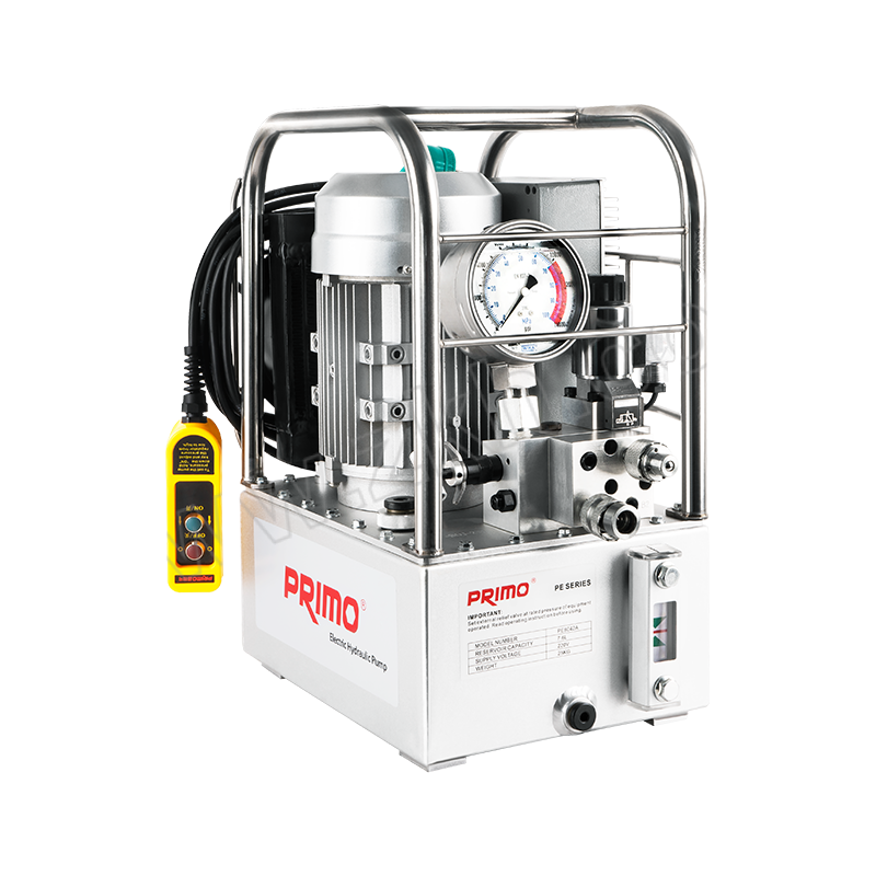 PRIMO/普锐马 电动液压扳手泵 PE8042A-PA1 重量25kg 电机功率1.1kW 最大工作压力70MPa 2路分流 1台
