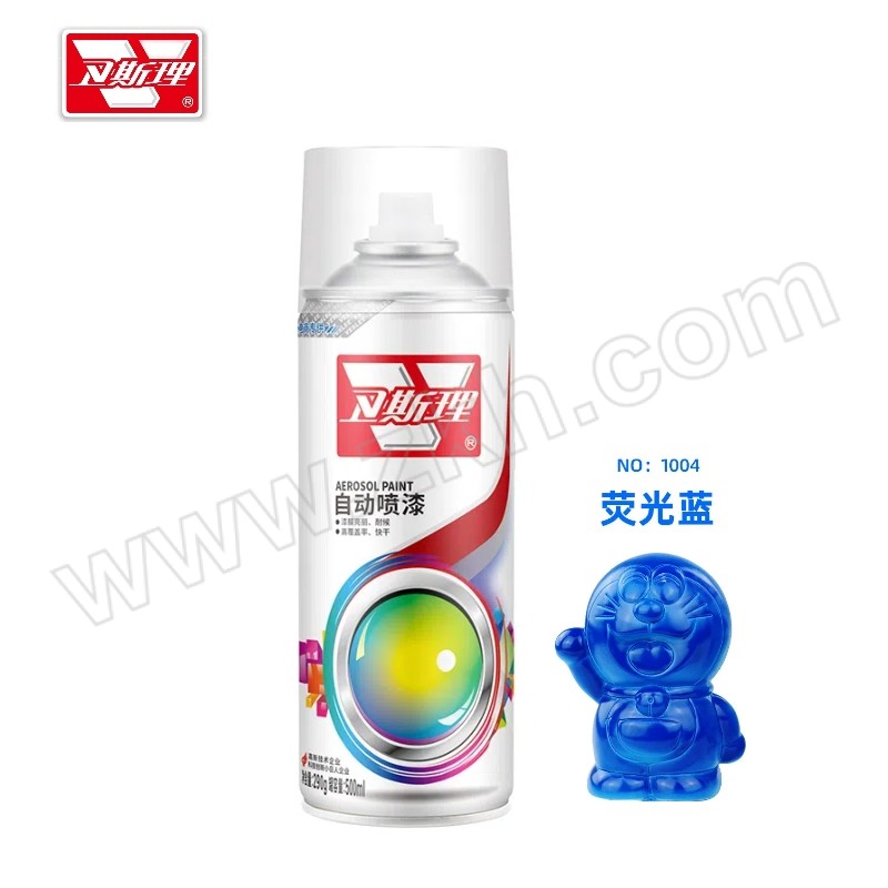 VSL/卫斯理 荧光色喷漆 WSLDPA-1004 1004荧光蓝 500mL 1罐