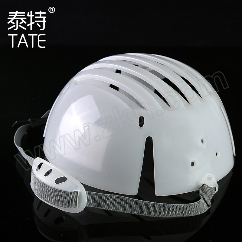 TATE/泰特 洁净防撞帽 TT-E83A 白色 简易组合 HDPE帽壳 高弹下颚带 BumpCap 1个