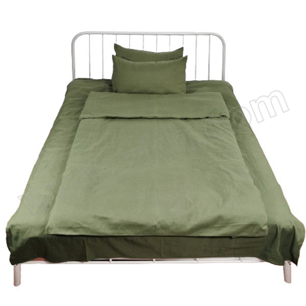 SHIDE/实德 床上用品三件套 SD-09 绿色 床单230×160cm 被套210×60cm 枕套70×50cm 1套