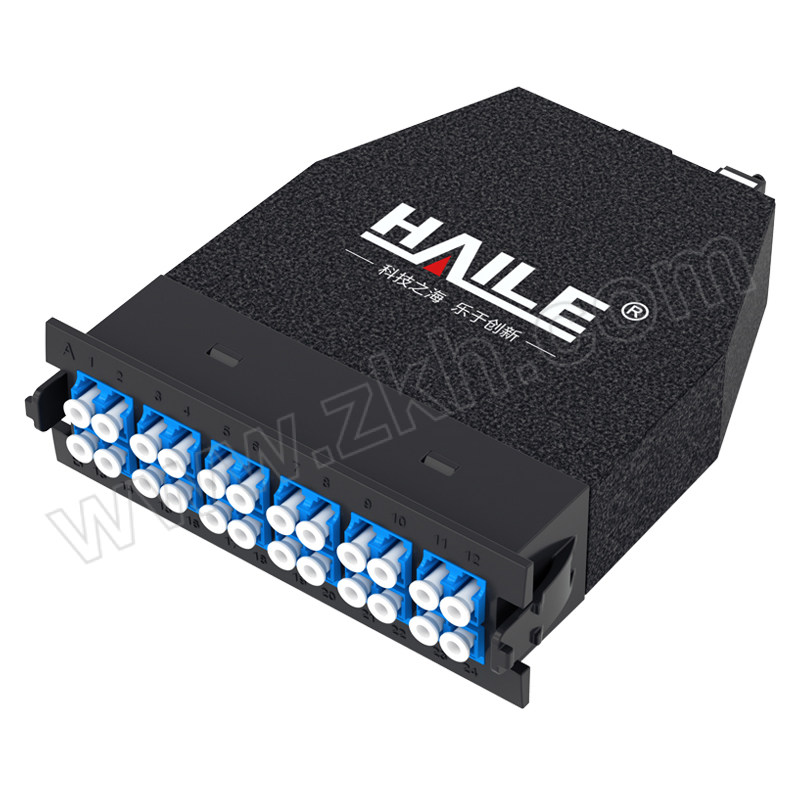 HAILE/海乐 MPO转LC光纤预端模块 MPO-S24LC 单模1进24出 1个