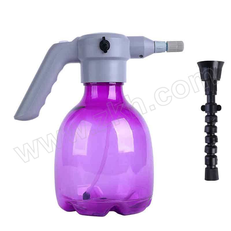 PINLEDI/品乐涤 气压式电动喷壶 P62127C3 2.5L 透明紫 含万向喷头 1个