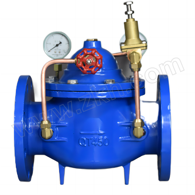CNSQV/上球阀门 可调式减压阀 200X-10Q DN50 球墨铸铁阀体 法兰连接 L=215mm 1台