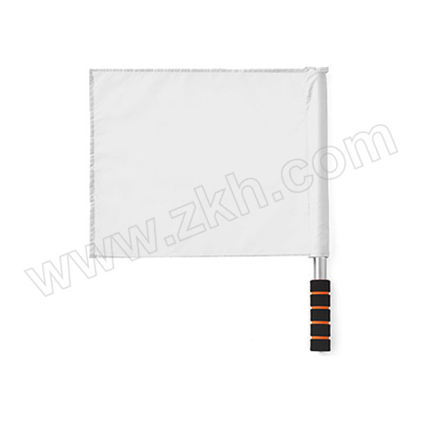 XWH/希万辉 不锈钢交通比赛警示旗 XWH-JSQ-019 白色 45×36×30cm 1个