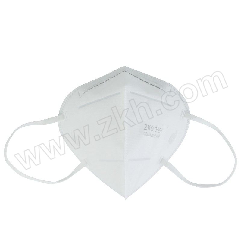 ZKBSD/中科贝思达 折叠式防尘口罩 ZKG9501 KN95 耳戴式 不带阀 50个 1盒