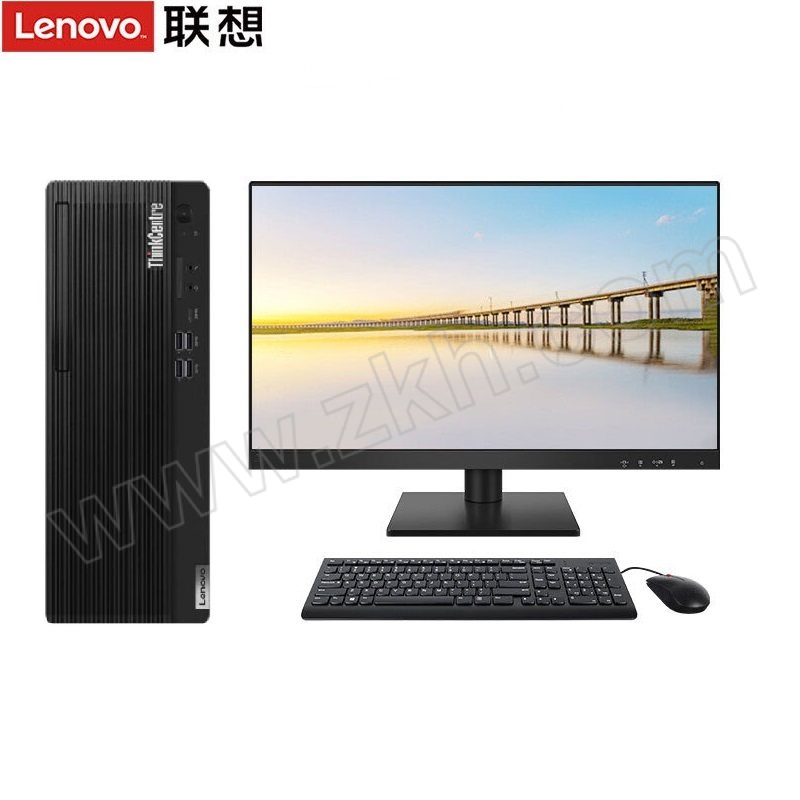LENOVO/联想 台式电脑 ThinkCentre E700 改配 i5-12400 (16GB 512GB SSD)无光驱/集显/Win11H/27" 1台