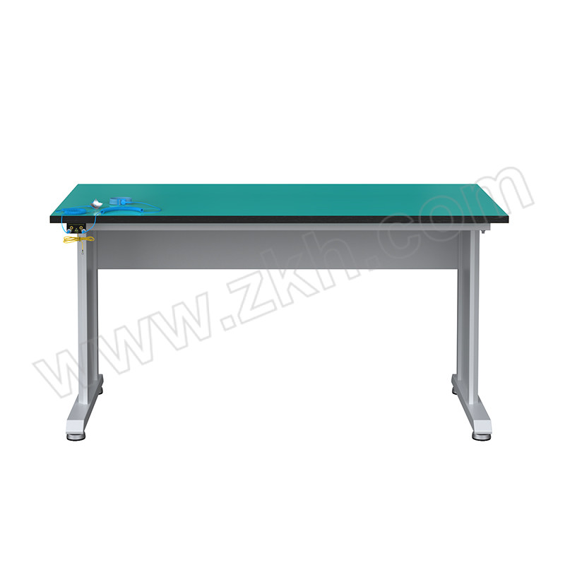 ERMAI/尔迈 防静电工作台单桌 EM-KJDT-02 1500×750×800mm 绿色防静电贴面 1台