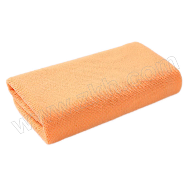 JINZHENHE/金臻赫 加厚纤维毛巾 橙黄25×50cm 1条