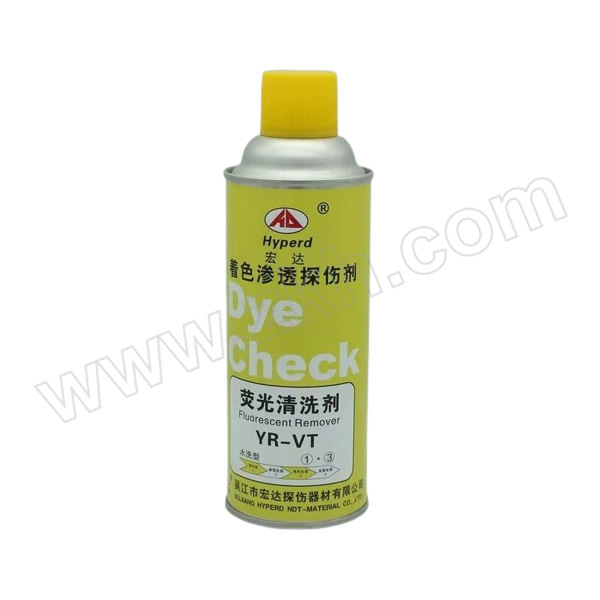 HYPERD/宏达 荧光清洗剂(水洗型) YR-VT 500mL 1罐