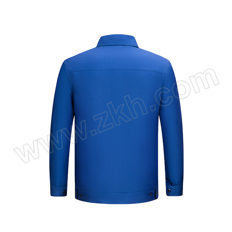 TOPRUI/拓普瑞 夏季全棉长袖工作服套装 F07 175码 电兰色 含上衣×1+裤子×1 1套