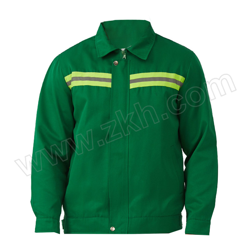 ZHELJ/浙蓝鲸 园林绿化工作服上衣 ZLJ-GZ-760 XS 绿色 1件
