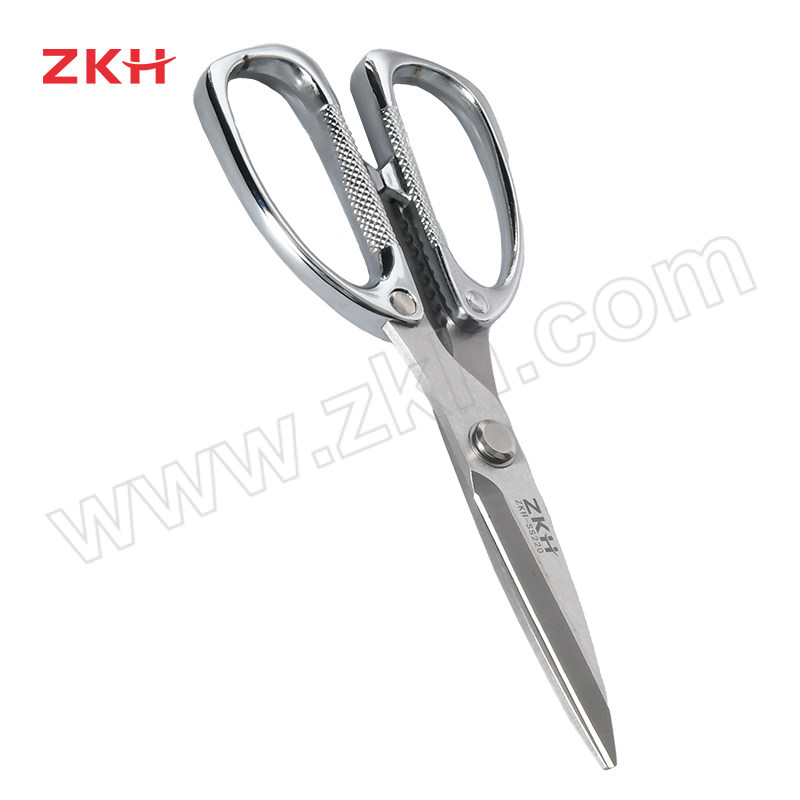 ZKH/震坤行 7"强力不锈钢剪刀 ZKH-SS220 锌合金手柄 190×82mm 1把