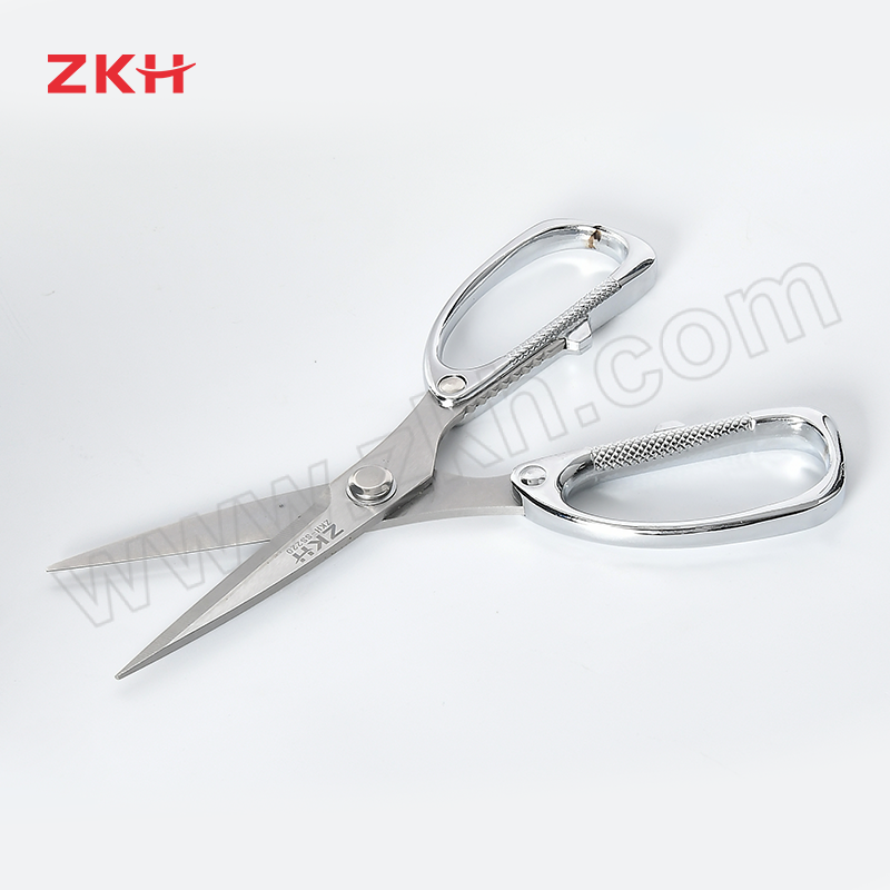 ZKH/震坤行 7"强力不锈钢剪刀 ZKH-SS220 锌合金手柄 190×82mm 1把