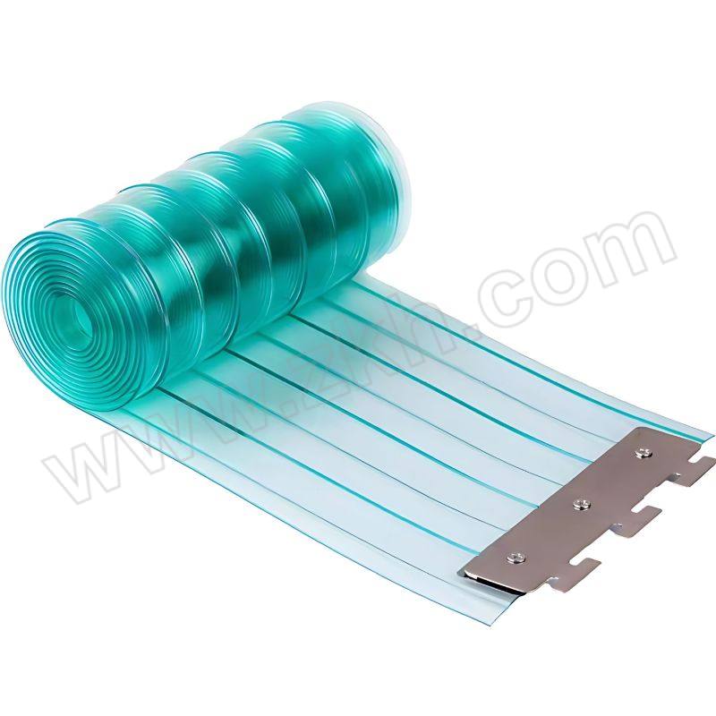 JINFUXIN/锦福鑫 PVC门帘透明挡风隔热帘 长2.2m×宽18.5cm×厚2.0mm 蓝色 1片