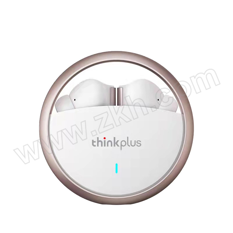 THINKPLUS/联想 入耳式耳机 LP60 入耳式蓝牙耳机无线超长续航高清通话运动跑步音乐降噪男女生款游戏低延迟适用华为苹果oppo 玫瑰金 1个