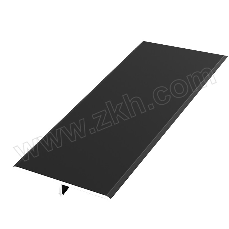 JHS/集华世 铝合金T字型收口条 JHS-SKT-279 哑光黑 宽2.2cm 高0.4cm 2.7m 1个