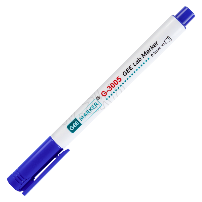 GEEMARKER 防酒精耐低温记号笔0.5mm G-3005 蓝色 0.5mm 1支