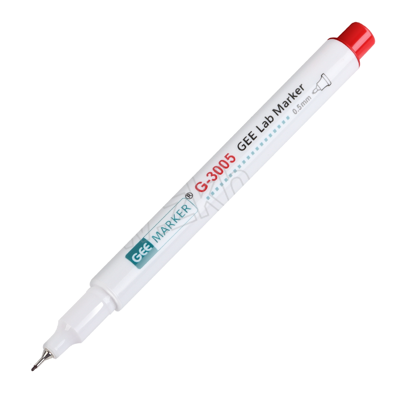GEEMARKER 防酒精耐低温记号笔0.5mm G-3005 红色 0.5mm 1支