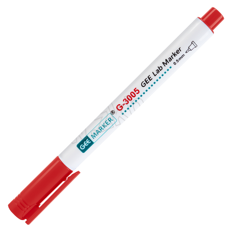 GEEMARKER 防酒精耐低温记号笔0.5mm G-3005 红色 0.5mm 1支