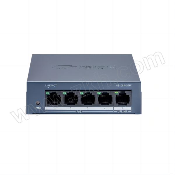HOSTONG/皓视通 百兆PoE交换机 HS105P-35W 1台