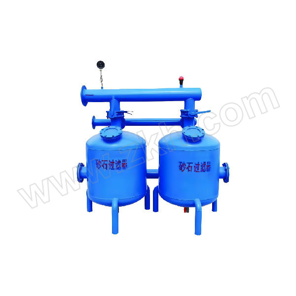 LEFILTER/利菲尔特 砂石过滤器 LFQ-1000-2(φ1000*1750*6mm) 设计流量90m³/h 两罐并联 单罐流量45m³/h 国产控制柜 含石英砂滤料 1台