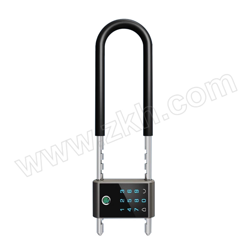 JUXIN/炬芯 智能U型指纹锁 PCYU440 指纹+密码+钥匙开锁 锁定范围215-350mm 1个