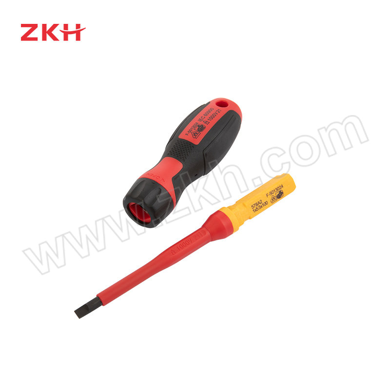 ZKH/震坤行 13件套可换头绝缘螺丝批组套 ZKH-20485 塑料盒包装 联名品牌KENDO  13件 1套